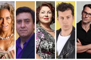 Los actores con más personajes en pantalla por la repetición de teleseries