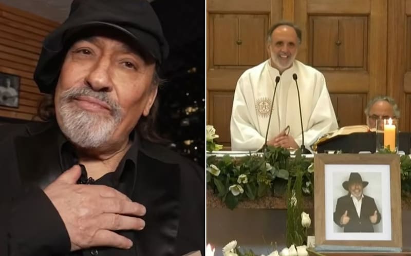 fue despedido en masivo funeral. Créditos: Captura CHV