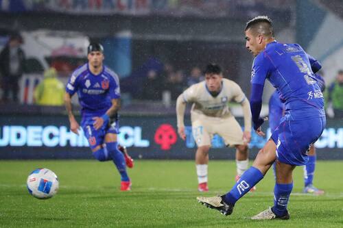 Volvió al gol en Universidad de Chile. Foto: Aton.