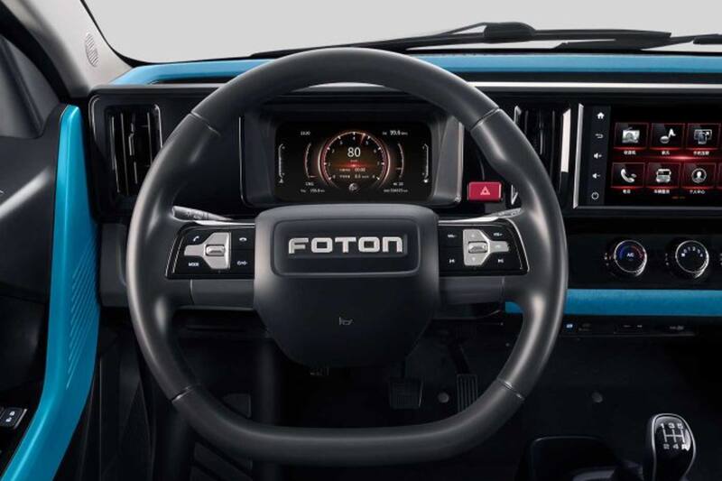 De líneas minimalistas, los Foton Wonder destacan por su pantalla multimedia de 9".