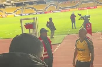 VIDEO | Dylan Glaby fue amenazado por un furioso hincha tras el empate entre Coquimbo y la U