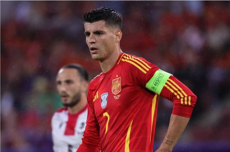 El español estaría ad portas de fichar por el AC Milán. Créditos: @alvaromorata.