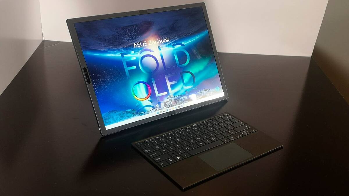 Zenbook Fold de Asus: ¿Cuáles son sus características y cuándo estará disponible en Chile?