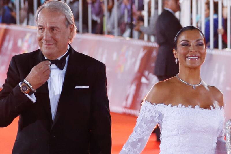 Marlen Olivari y Luciano Marocchino en Gala de Viña