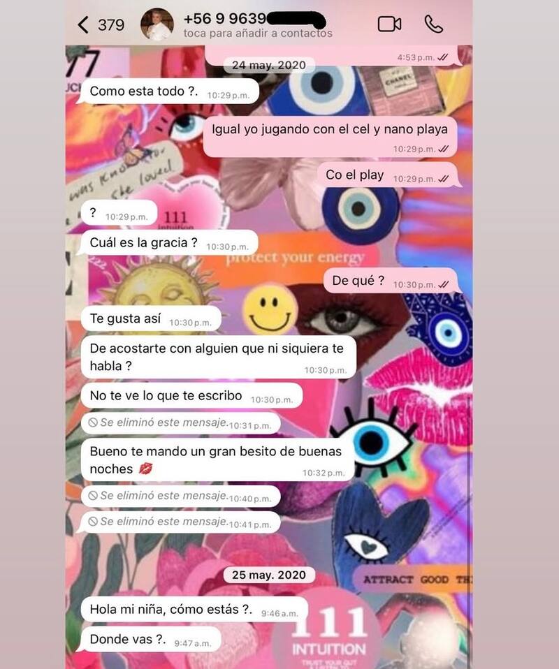 El empresario se lanzó contra su padre.