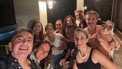 Con Margot Kahl, Germán Valenzuela y Bárbara Rebolledo: Ex miembro del “Buenos días a todos” se reunieron en carrete de siete horas