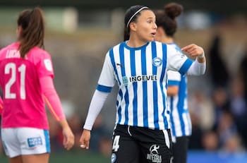 Gol triste de Camila Sáez: anotó pero no pudo salvar al Alavés de perder la categoría