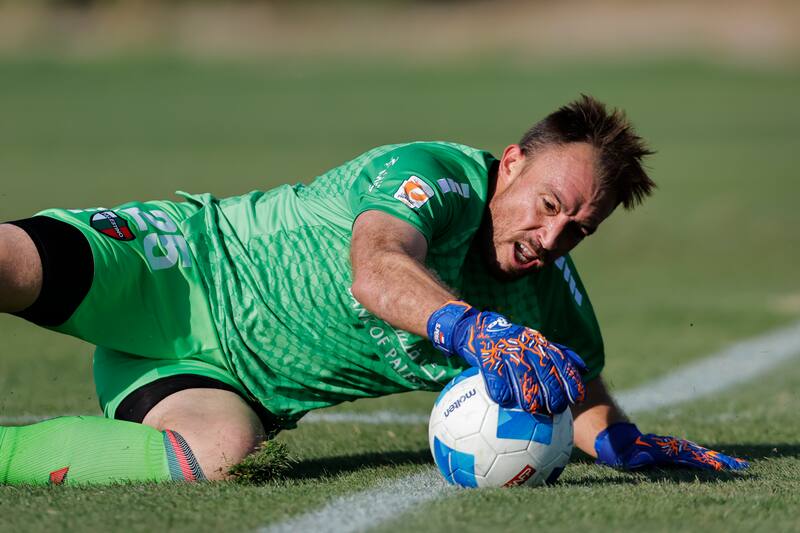 El guardameta vive su revancha en el fútbol chileno. /Photosport