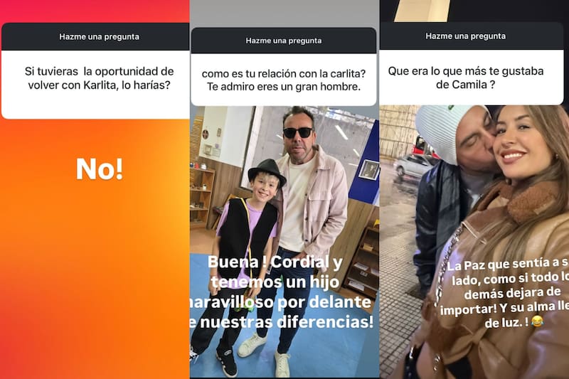 El animador respondió una serie de preguntas en Instagram.
