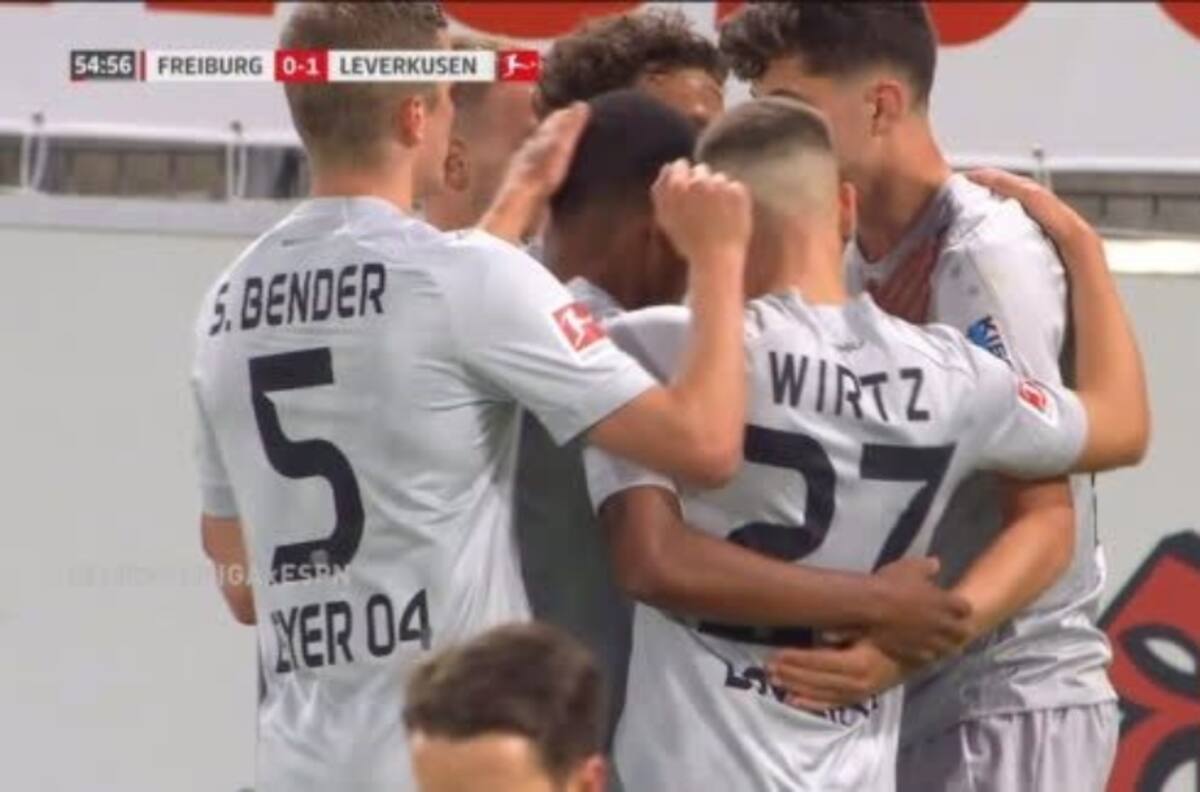 Kai Havertz adelanta al Bayer Leverkusen en su visita al Friburgo