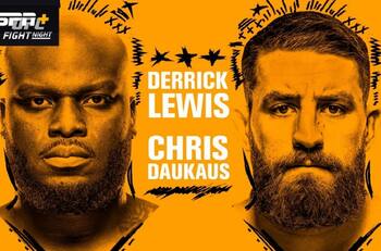 UFC Derrick Lewis vs Chris Daukaus: Cartelera completa, hora y dónde ver en vivo por TV y online