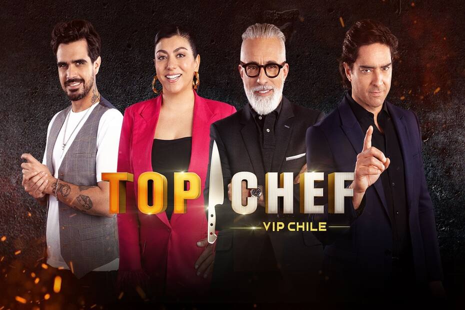 "Top Chef VIP" mantendrá al animador y jurados en su segunda temporada. Créditos. CHV