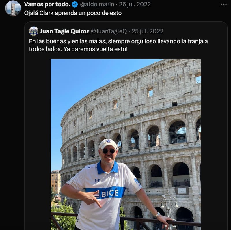 La crítica del nuevo director de Azul Azul a Michael Clark.