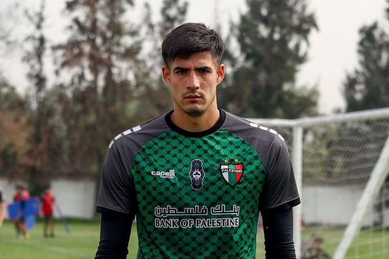 El portero vive un mal momento en Palestino. Foto: Palestino