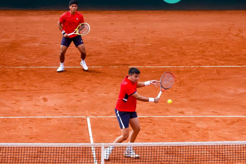 Jugaron Copa Davis. Agencia Aton