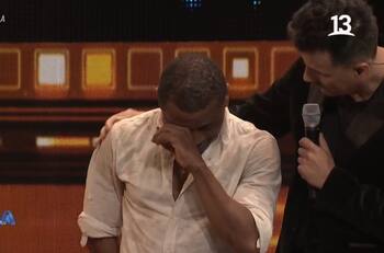 "Ojalá no lo vean esto mis hijas": Ángel Torrez rompe en llanto tras emotiva presentación sobre la migración en "Aquí se baila"