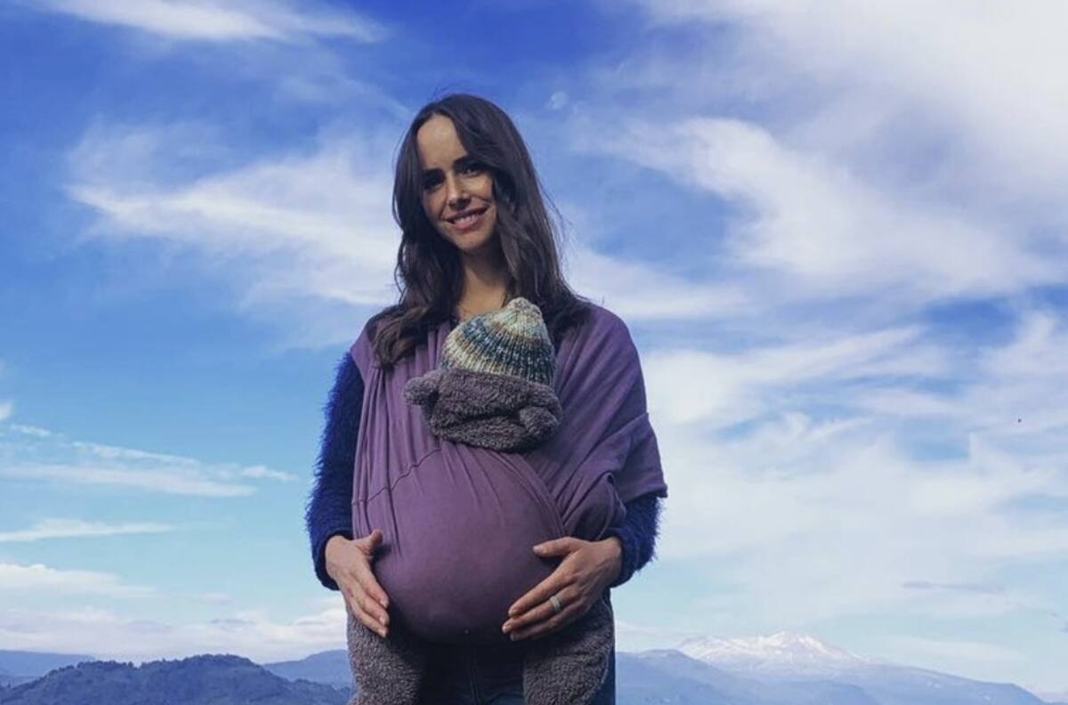 "Hoy soy otra": Juanita Ringeling mostró inédita postal de cuando estaba embarazada de su pequeño hijo, Aurelio