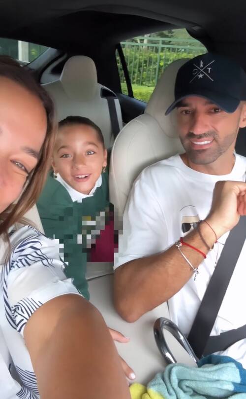 La familia se reunió para un día especial