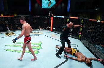 La "Jaula" Bahamondes fue destacado como uno de los grandes proyectos salidos del UFC DW Contender's Series