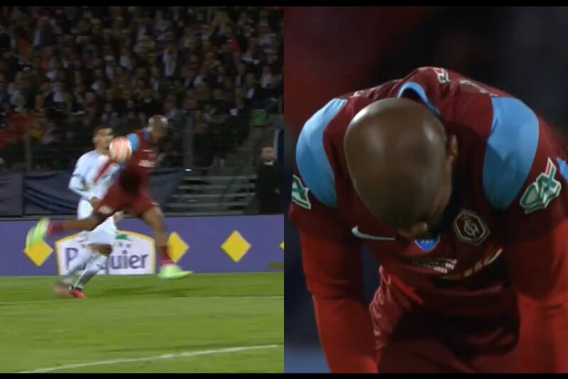 Arnold Temanfo cometió el error que le dio el triunfo al Toulouse.