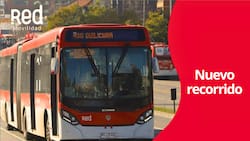 Nuevo recorrido de Red Movilidad unirá estas dos importantes comunas de la Región Metropolitana