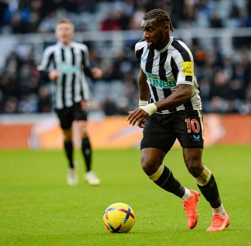 En sus mejores días en Newcastle.