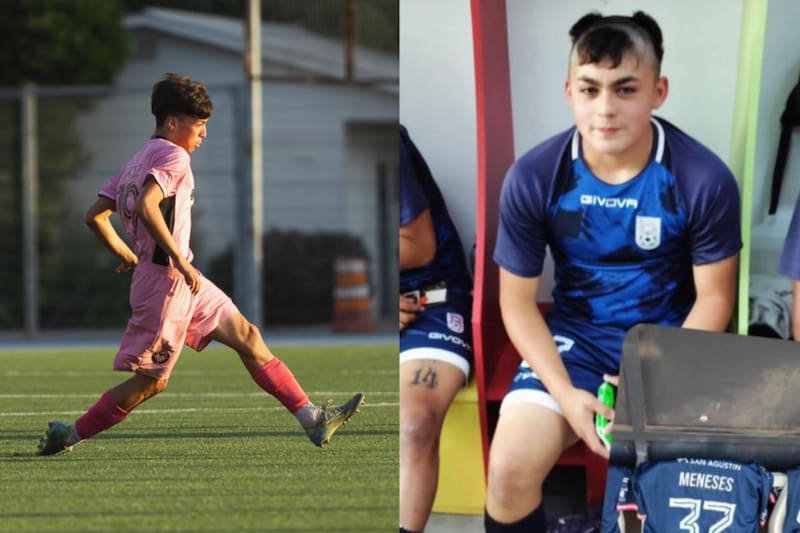 Los futbolistas disputaron su primer partido en el profesionalismo con 14 años. Fotos: Felipe Escobedo y Captura.