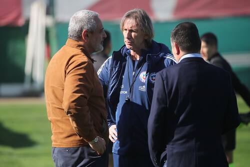 Pablo Milad y Ricardo Gareca. Agencia Aton