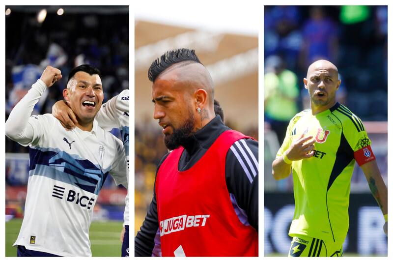 Son los jugadores más veteranos en sus respectivos planteles. Fotos: Agencia Aton.