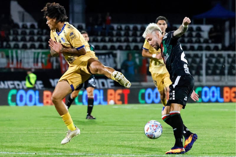 La primera fecha cerró con la victoria de Everton a domicilio sobre Palestino. Foto: Agencia Aton.