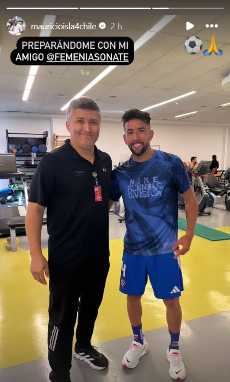 La historia de Mauricio Isla que generó bastante ruido en los hinchas de Colo Colo