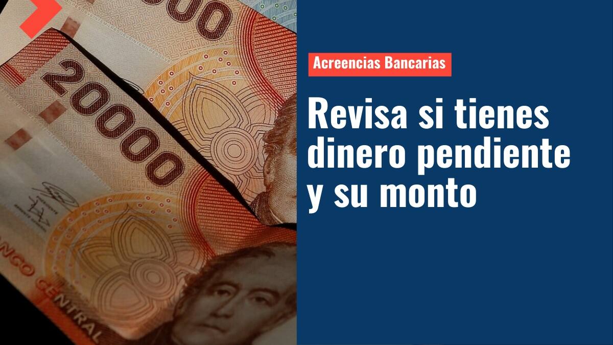 Acreencias Bancarias: Ingresa tu nombre y ve si tienes alguno de los $1.300 millones por cobrar