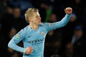 Zinchenko puso en ventaja al Manchester City ante Port Vale