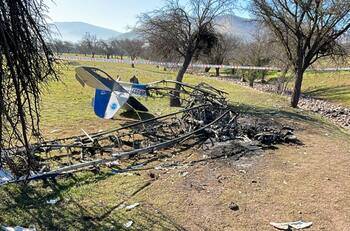 Avioneta sufre fatal accidente en Tiltil: Reportan una persona fallecida