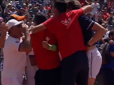 VIDEO| El polémico punto con el que Chile se metió entre los 16 mejores de Copa Davis