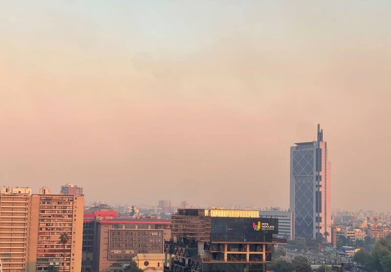 El siniestro ocasióno humo en diferentes secotores de la capital. (Foto referencial)