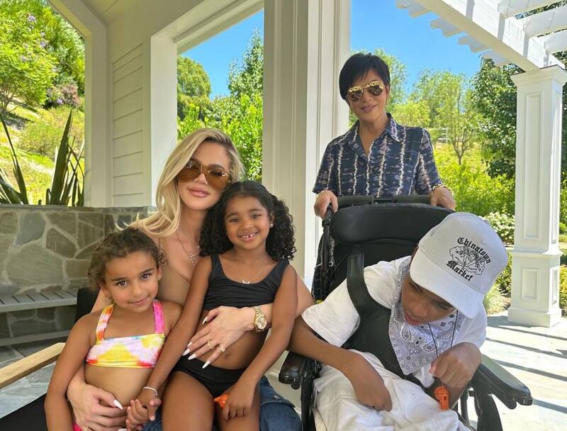 La socialité celebró el cumpleaños de Amari Thompson con una pequeña fiesta en su casa