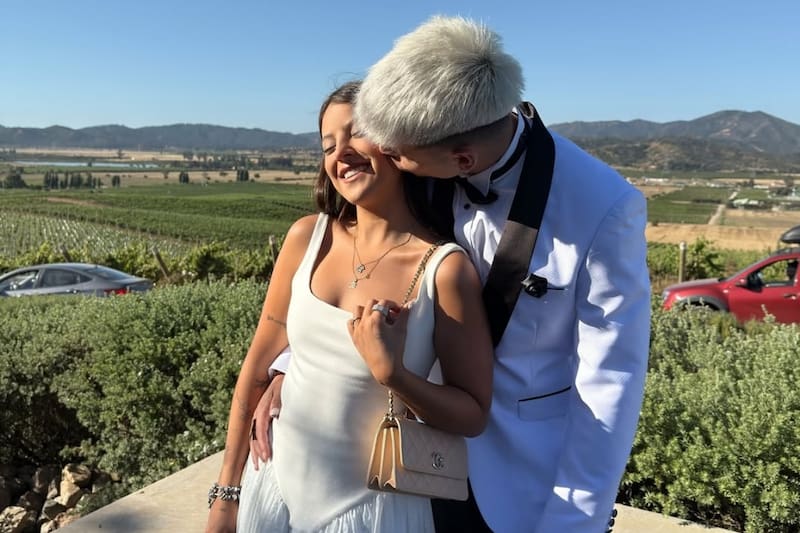 se lucieron en un matrimonio.