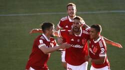 El récord que alcanzó Joaquín Larrivey con su gol ante Everton