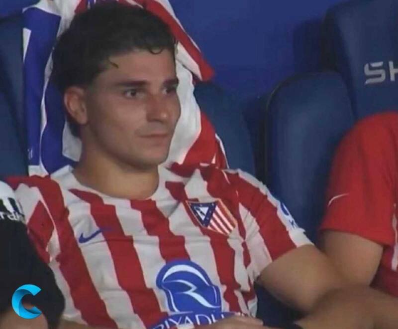 Su cara tras ser reemplazado el fin de semana lo dice todo.