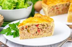 Receta rica, sencilla y saludable de pascualina de atún: un plato ideal para aquellos días relajados