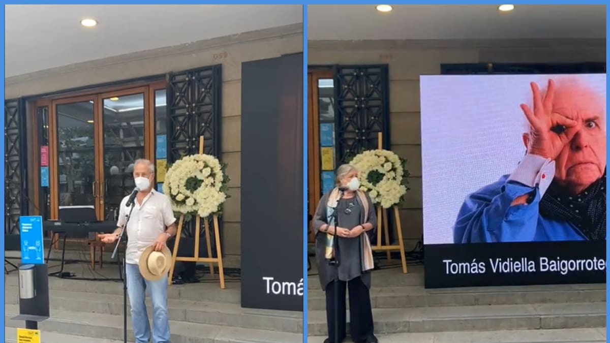 Héctor Noguera, Anita Reeves y otros actores y actrices brindaron multitudinaria despedida a Tomás Vidiella
