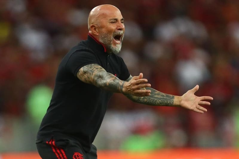 dirigiendo a Flamengo en la temporada 2023.