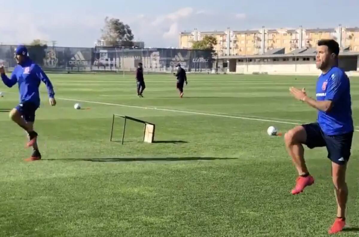 Así entrena Universidad de Chile en su quinto día de regreso en el CDA