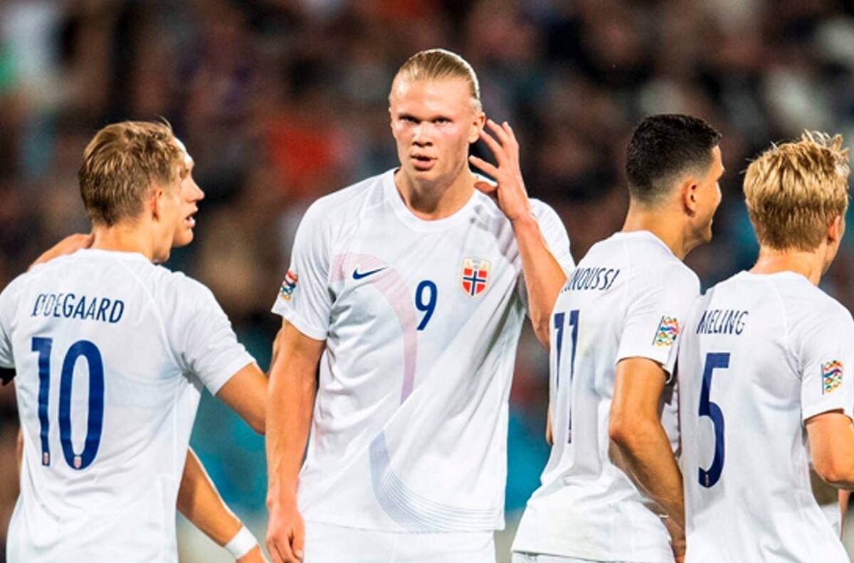 VIDEO| Así fue el golazo con el que Erling Haaland le dio la victoria a Noruega en la Nations League