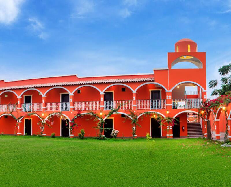 Hotel San Hacienda San Juan, es el lugar donde se hospedan los participantes de ""¿Ganar o Servir?".