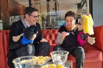 "No lo veo imposible para ti": Pancho Saavedra le reveló su más grande sueño como animador a Gloria Benavides