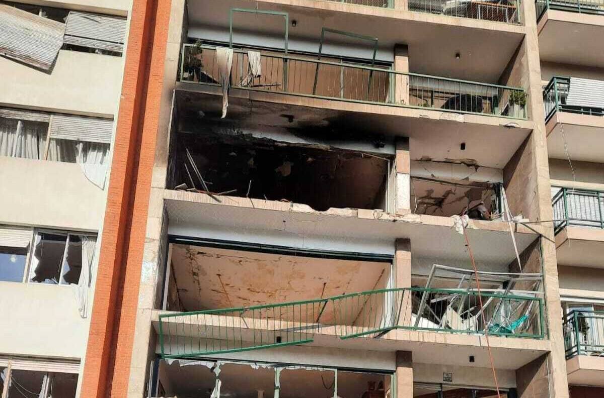 VIDEO | Fuerte explosión en Montevideo deja a tres heridos de gravedad