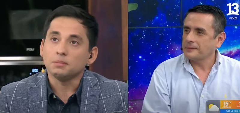 El periodista se emocionó hasta las lágrimas.