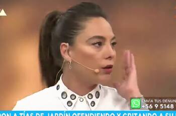 "Fue en un accidente de auto": Ángeles Araya relató detalles de su fractura de clavícula